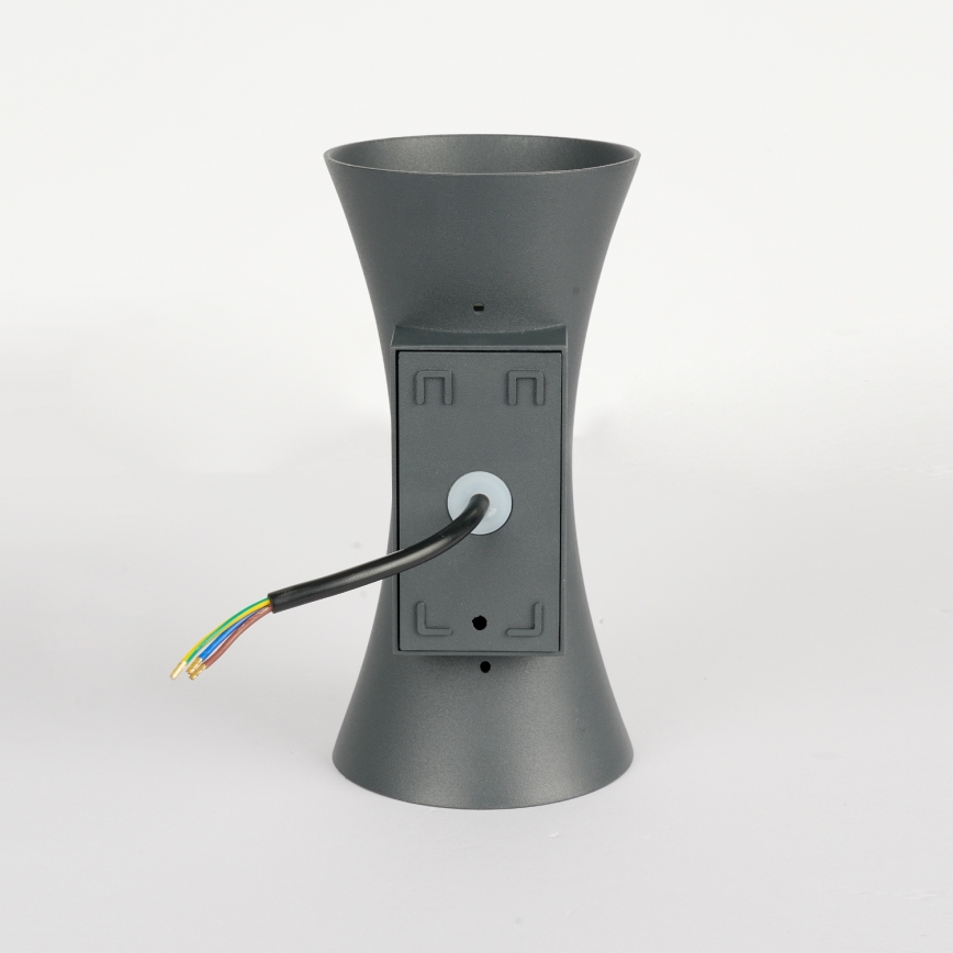 Brilagi - Zewnętrzna lampa ścienna LED BICON LED/10W/230V antracyt IP44