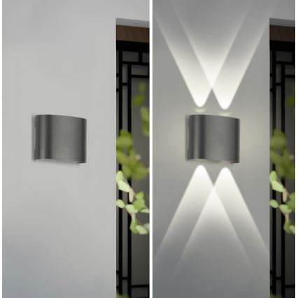 Brilagi - zewnętrzna lampa ścienna LED FLAREBOX LED/4W/230V antracyt IP65