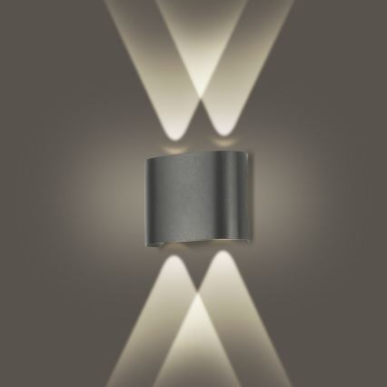 Brilagi - zewnętrzna lampa ścienna LED FLAREBOX LED/4W/230V antracyt IP65