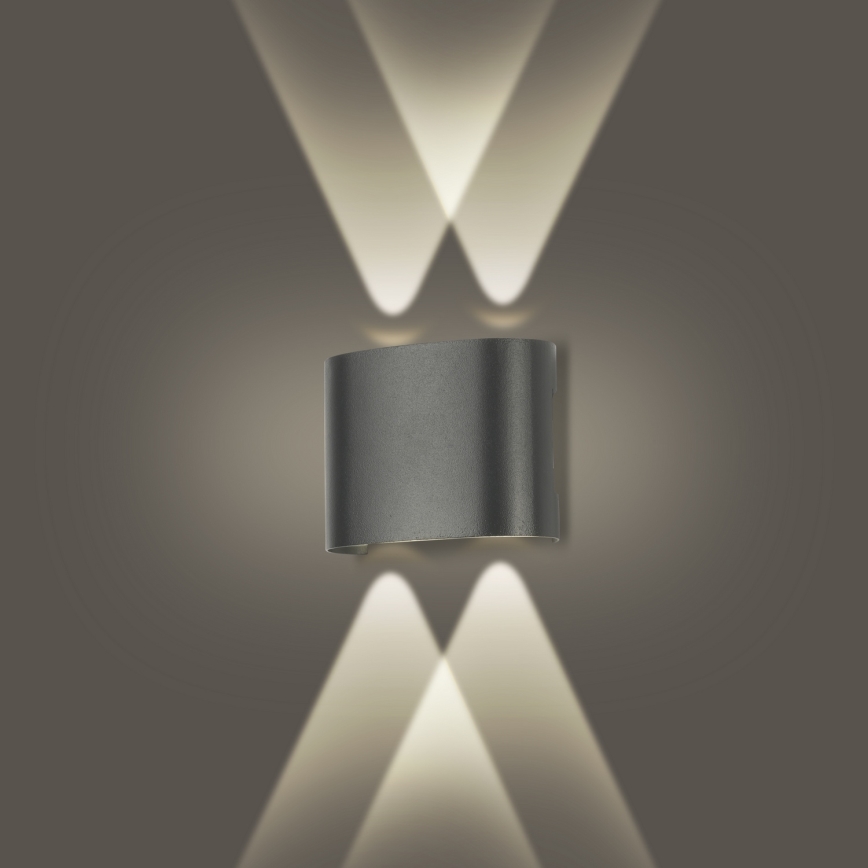 Brilagi - zewnętrzna lampa ścienna LED FLAREBOX LED/4W/230V antracyt IP65