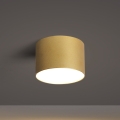 BRILAGI - Zewnętrzna lampa sufitowa FORIS LED/9W/230V śr. 9 cm złota IP44