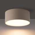 BRILAGI - Zewnętrzna lampa sufitowa LED FORIS LED/20W/230V Ø 15 cm beżowy IP44
