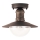 Brilagi - Zewnętrzna lampa sufitowa MOLDE 1xE27/60W IP44 brązowa/patina