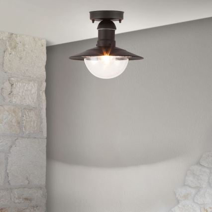 Brilagi - Zewnętrzna lampa sufitowa MOLDE 1xE27/60W IP44 czarna