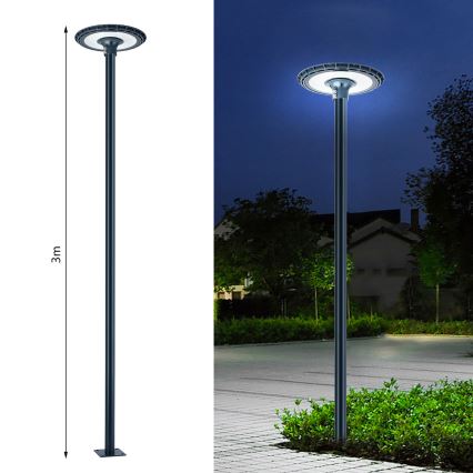 Brilagi - Zewnętrzna lampa uliczna LED URBANSPARK LED/120W/230V antracyt IP65