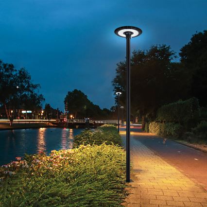 Brilagi - Zewnętrzna lampa uliczna LED URBANSPARK LED/60W/230V czarna IP65