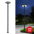 Brilagi - Zewnętrzna lampa uliczna LED ze słupem 3 m URBANSPARK LED/60W/230V czarna IP65