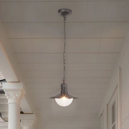 Brilagi - Zewnętrzna lampa wisząca MOLDE 1xE27/60W IP44 czarna