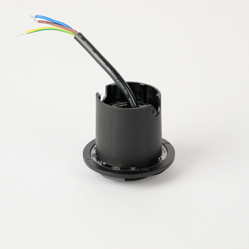 Brilagi - zewnętrzna oprawa najazdowa LED GROUNDRAY LED/1W/230V czarna IP67