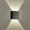 Brilagi - Zewnętrzna oprawa ścienna DOUBLERAY LED/4W/230V czarna IP65