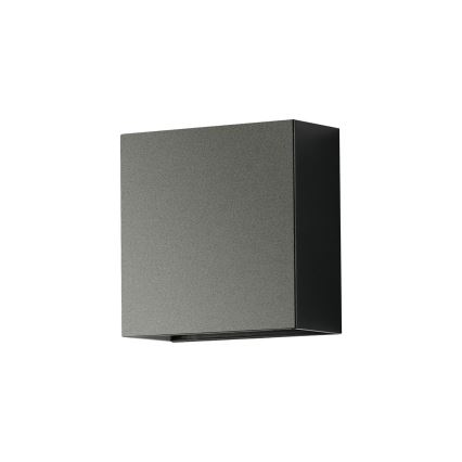 Brilagi - Zewnętrzna oprawa ścienna DOUBLERAY LED/4W/230V czarna IP65