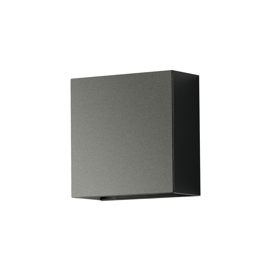 Brilagi - Zewnętrzna oprawa ścienna DOUBLERAY LED/4W/230V czarna IP65