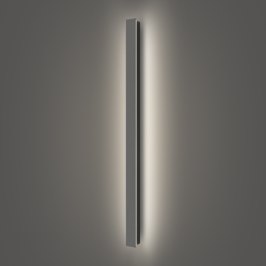 Brilagi - Zewnętrzna oprawa ścienna LED LINEAR, 22 W, 230 V, 4000 K, IP65, 100 cm, antracyt