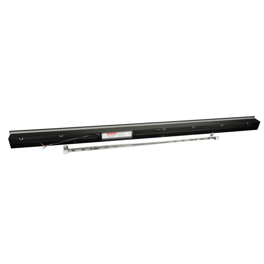 Brilagi - Zewnętrzny kinkiet LED LINEAR, 22W, 230V, 3000K, IP65, 100 cm, czarny, CRI 90