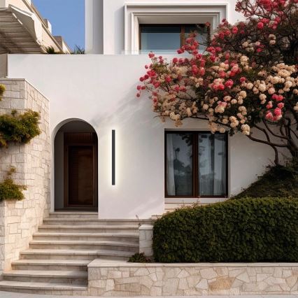 Brilagi - LED zewnętrzny kinkiet LINEAR LED/22W/230V 4000K IP65 100 cm antracyt CRI 90