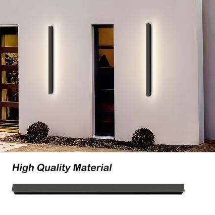 Brilagi - Zewnętrzny kinkiet LED LINEAR LED/22W/230V 4000K IP65 100 cm czarny CRI 90