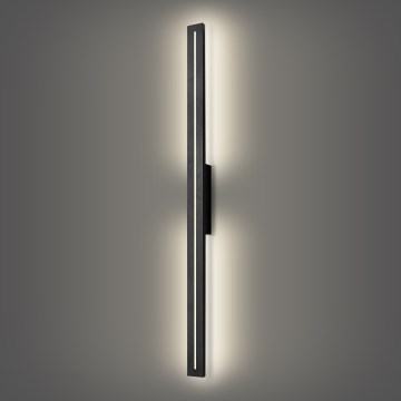 Brilagi - Zewnętrzna oprawa ścienna LED LINEO LED/24W/230V 4000K IP65 100 cm czarna