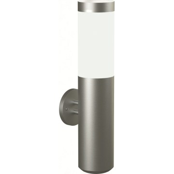 Brilagi - Zewnętrzna ściemnialna lampa ścienna LED RGBW ELIA 1xE27/6,5W/230V 2700-6500K IP44 Wi-Fi matowy chrom
