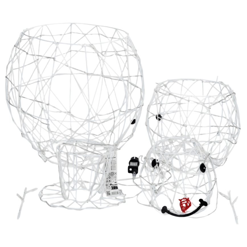 Brilagi - LED Zewnętrzna dekoracja świąteczna LED/3,6W/31/230V 2700K 90 cm IP44 bałwan