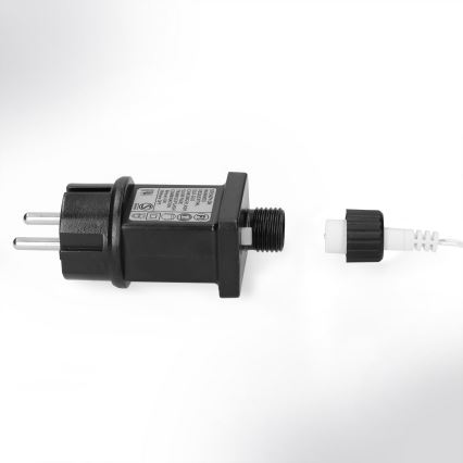 Brilagi - zewnętrzne lampki świąteczne 400 diod LED/8 funkcji 23m IP44 ciepła biel