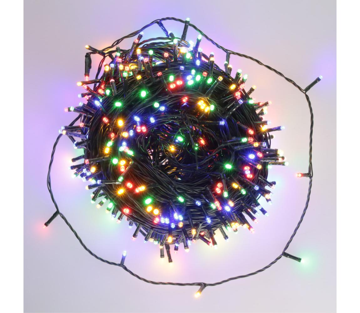 BRILAGI - Zewnętrzny łańcuch świąteczny 700 diod LED/8 funkcji, 75 m, IP44, wielokolorowy