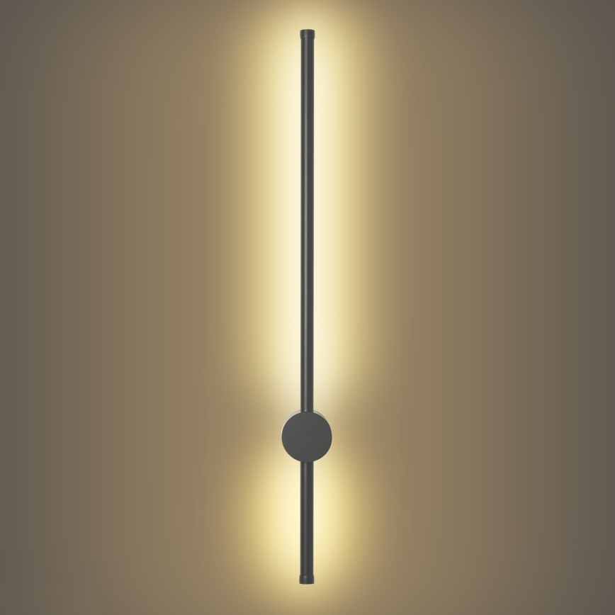 Brilagi - Zewnętrzny kinkiet AURA LED/12W/230V 3000K IP54 65 cm antracyt CRI 90