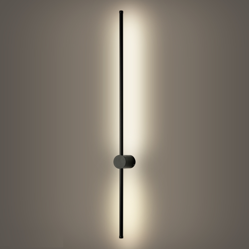 Brilagi - Zewnętrzny kinkiet AURA LED/20W/230V 4000K IP54 97 cm czarny CRI 90