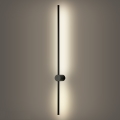 Brilagi - zewnętrzny kinkiet AURA LED/20W/230V 4000K IP54 97 cm czarny