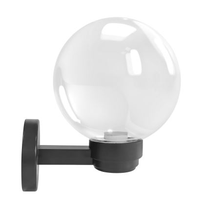 Brilagi - Zewnętrzny kinkiet HARBOR 1xE27/40W/230V IP33 antracyt/przezroczyste szkło