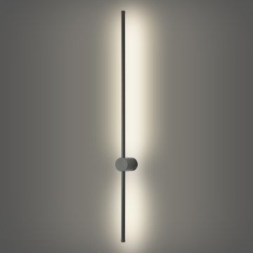 Brilagi - Zewnętrzny kinkiet LED AURA, 20 W, 230 V, 4000 K, IP54, 97 cm, antracyt