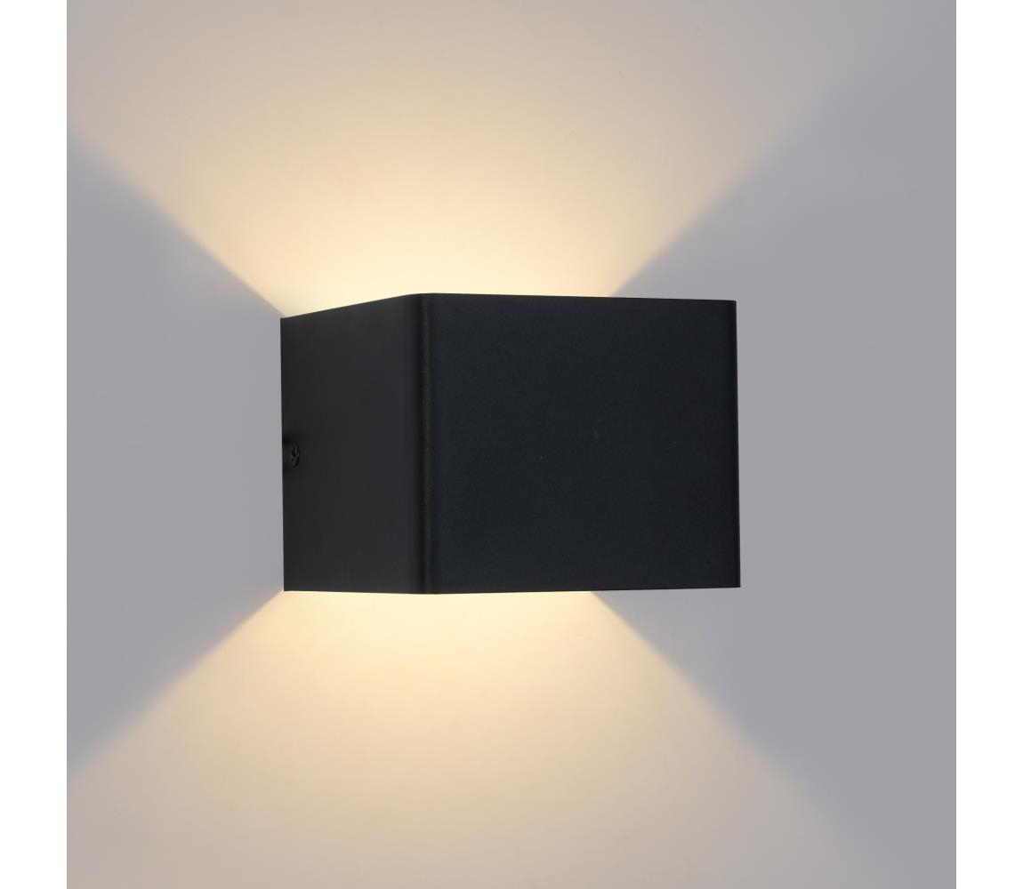 Brilagi - Zewnętrzny kinkiet LED DONNANI LED/5W/230V czarny IP44