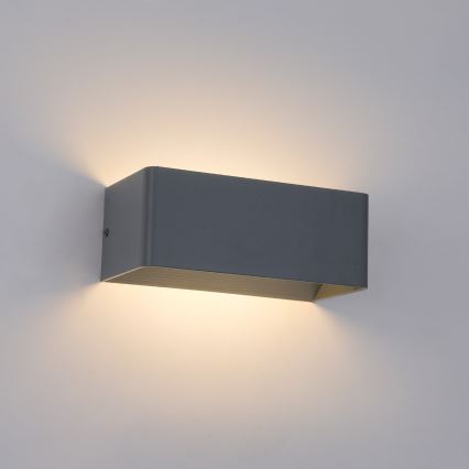 Brilagi - zewnętrzny kinkiet LED DONNANI LED/7W/230V 20 cm antracyt IP44
