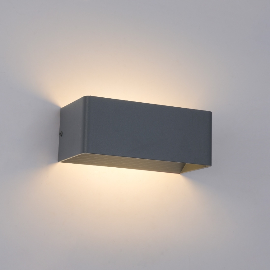 Brilagi - zewnętrzny kinkiet LED DONNANI LED/7W/230V 20 cm antracyt IP44