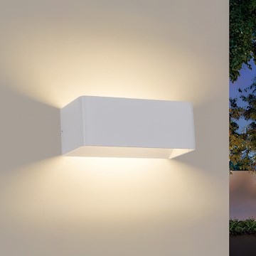 Brilagi - Zewnętrzny kinkiet LED DONNANI LED/7W/230V 20 cm biały IP44