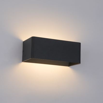 BRILAGI - Zewnętrzny kinkiet LED DONNANI LED/7W/230V 20 cm czarny IP44