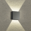 Brilagi - Zewnętrzny kinkiet LED DOUBLERAY LED/4W/230V antracyt IP65