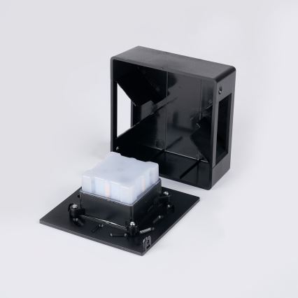 Brilagi - Zewnętrzny kinkiet LED DOUBLERAY LINE LED/6W/230V czarny IP54