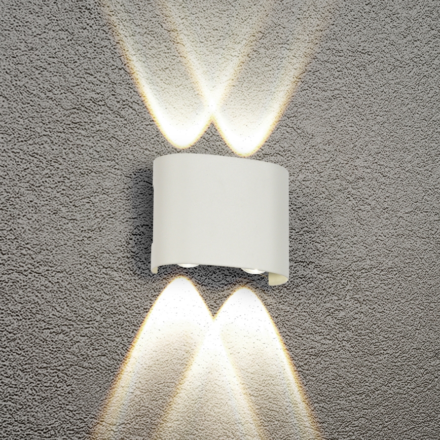 Brilagi - Zewnętrzny kinkiet LED FLAREBOX LED/4W/230V biały IP65