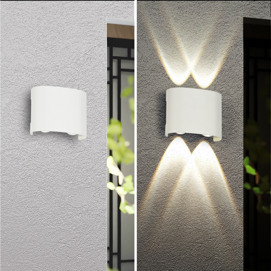 Brilagi - Zewnętrzny kinkiet LED FLAREBOX LED/4W/230V biały IP65