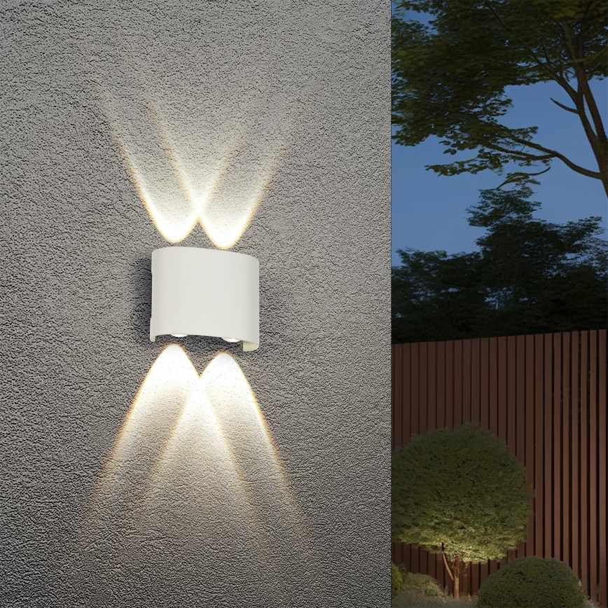 Brilagi - Zewnętrzny kinkiet LED FLAREBOX LED/4W/230V biały IP65