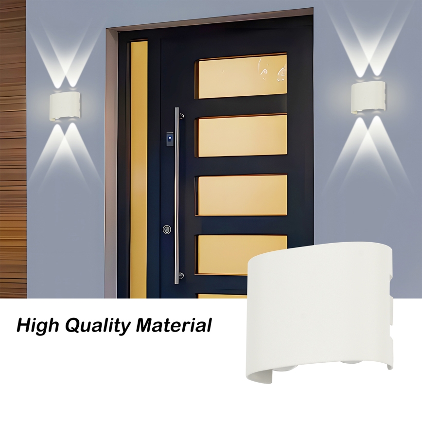 Brilagi - Zewnętrzny kinkiet LED FLAREBOX LED/4W/230V biały IP65