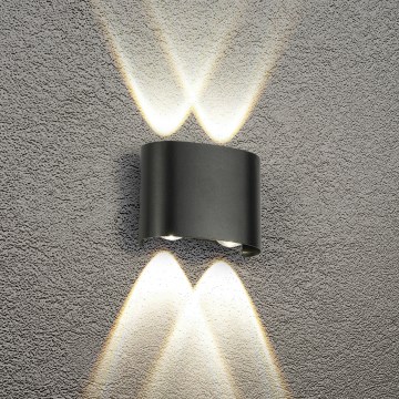 Brilagi - Zewnętrzny kinkiet LED FLAREBOX LED/4W/230V czarny IP65