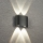 Brilagi - Zewnętrzny kinkiet LED FLAREBOX LED/4W/230V czarny IP65