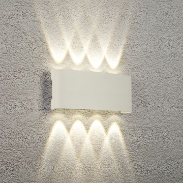 Brilagi - zewnętrzny kinkiet LED FLAREBOX LED/8W/230V, biały, IP65