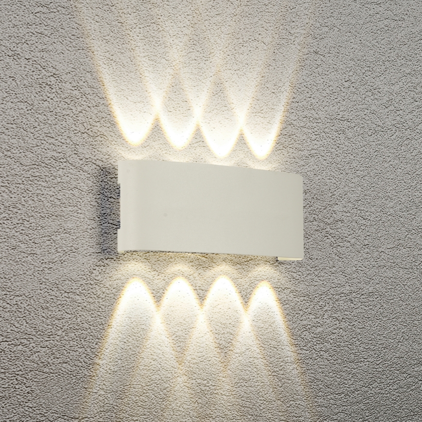 Brilagi - zewnętrzny kinkiet LED FLAREBOX LED/8W/230V, biały, IP65