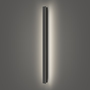 Brilagi - Zewnętrzny kinkiet LED LINEAR/22W/230V 4000K IP65 100 cm czarny