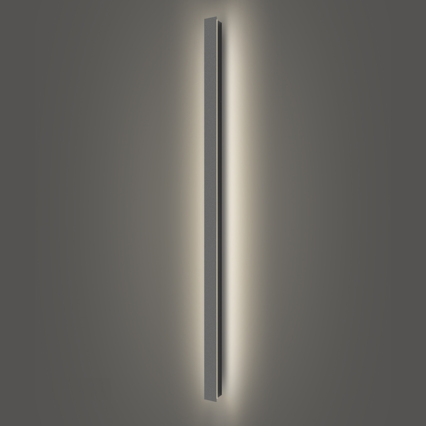 Brilagi - Zewnętrzny kinkiet LED LINEAR, 32 W, 230 V, 4000 K, IP65, 140 cm, antracyt