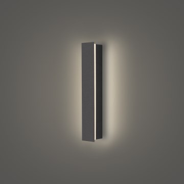 Brilagi - Zewnętrzny kinkiet LED LINEAR 8W/230V 4000K IP65 30 cm antracyt