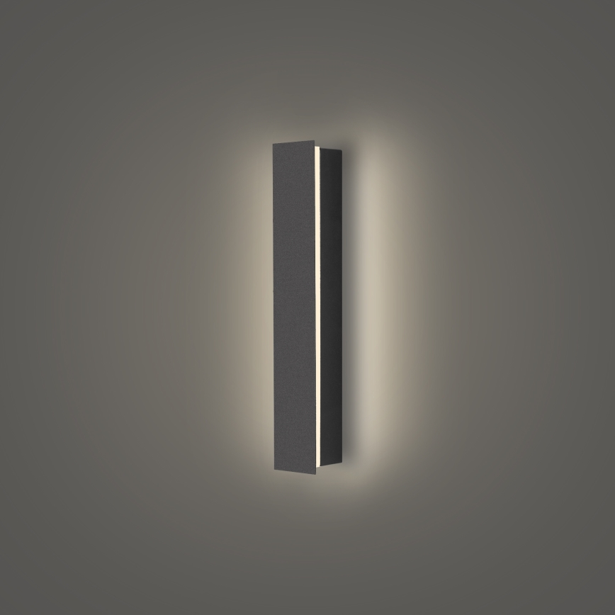 Brilagi - Zewnętrzny kinkiet LED LINEAR 8W/230V 4000K IP65 30 cm antracyt