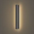 Brilagi - Zewnętrzny kinkiet LED LINEAR LED/12W/230V 3000K IP65 50 cm antracyt